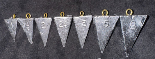 Pyramid sinkers